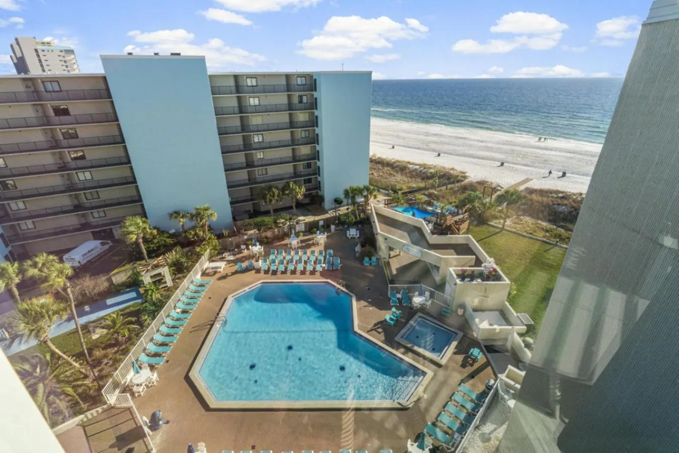 Ferienhaus Top Of The Gulf 507 - Beach Front Resort Fantastic Ocean View Panama Stadt USA