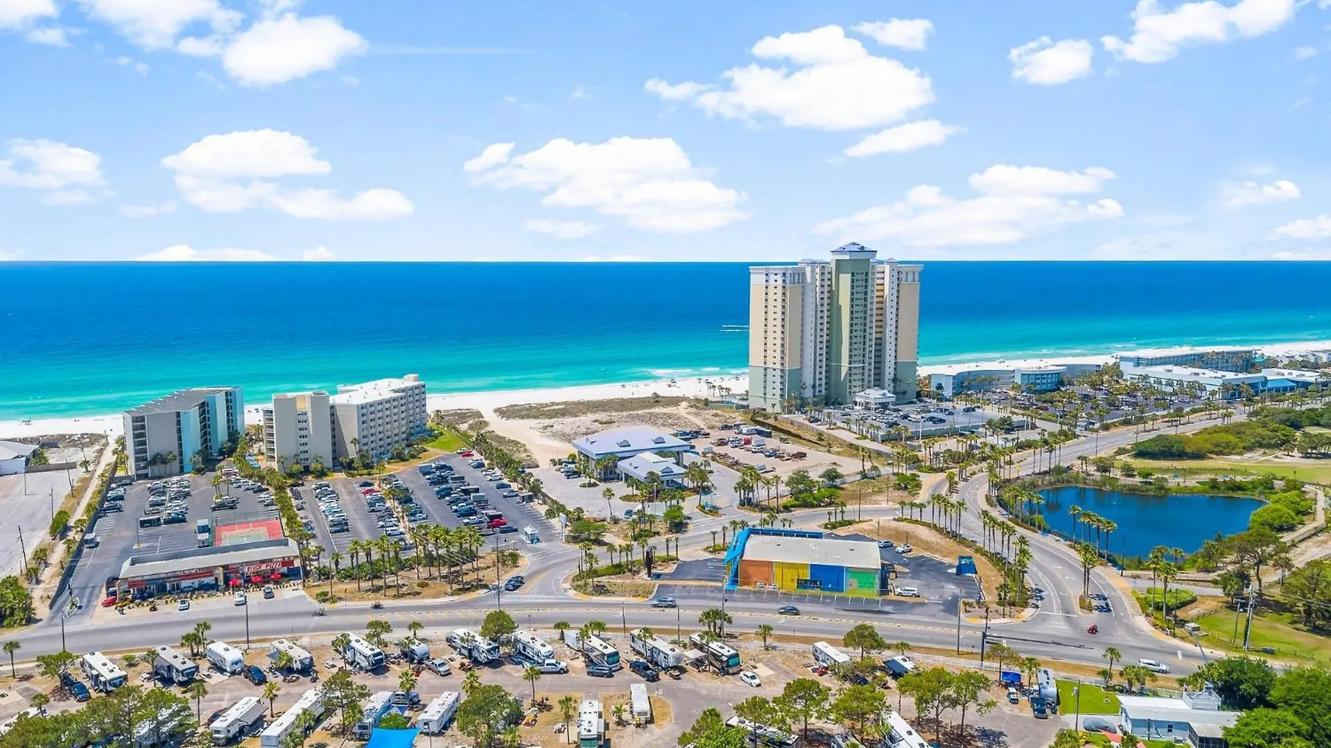 Top Of The Gulf 507 - Beach Front Resort Fantastic Ocean View Panama City Beach